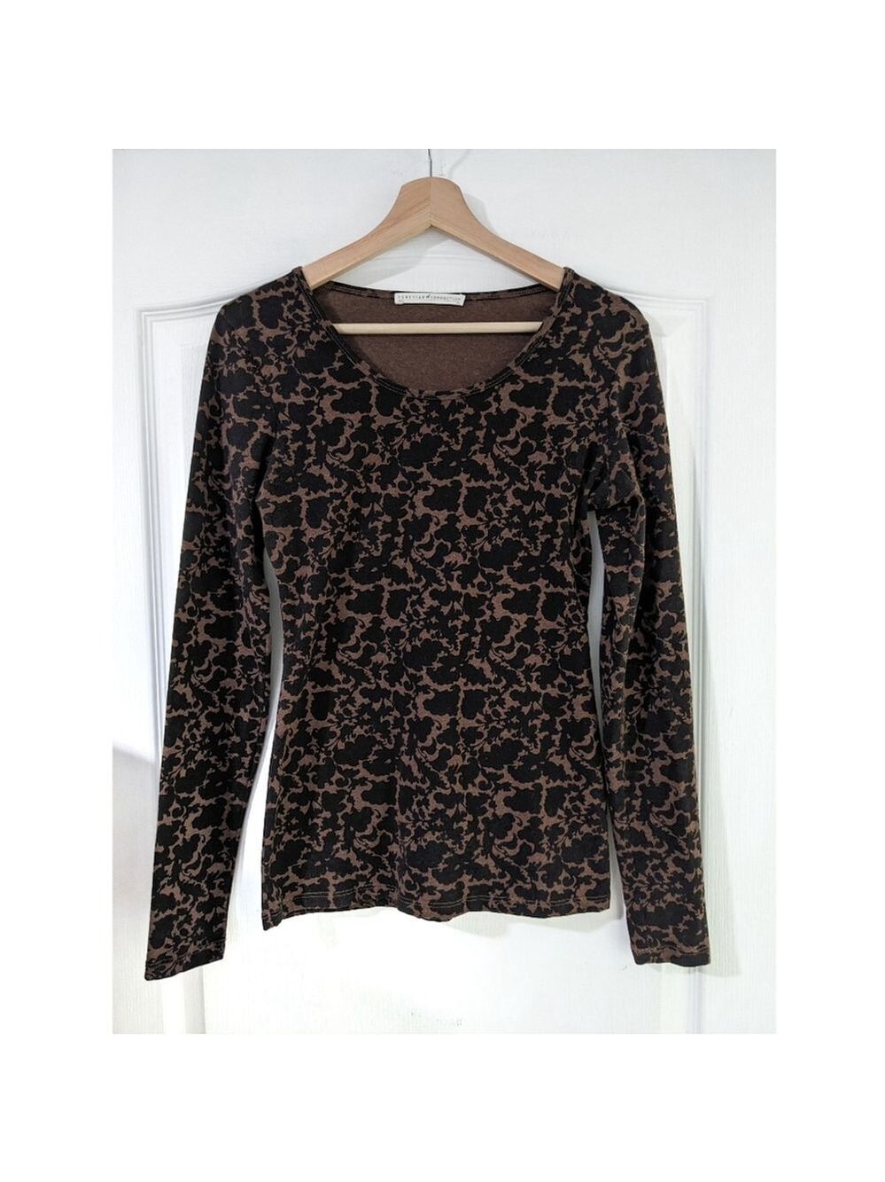 Peruvian Connection | Women's printed pima cotton long sleeve tee